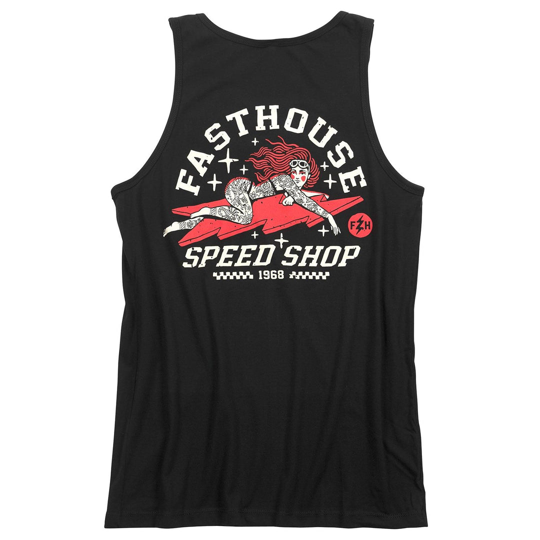 Fasthouse Eleanor Tank Top - Black - Motor Psycho Sport