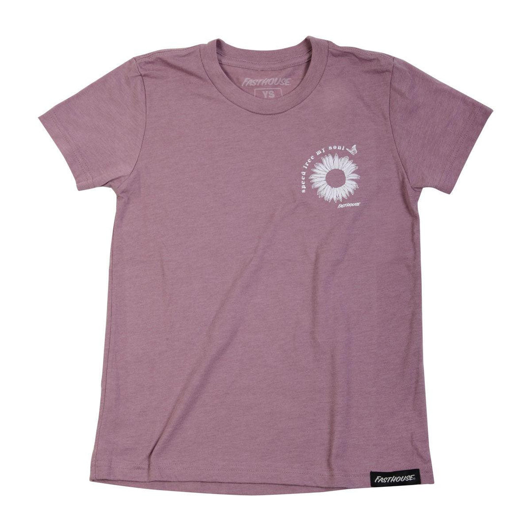 Fasthouse Girl's Allure Tee - Heather Orchid - Motor Psycho Sport