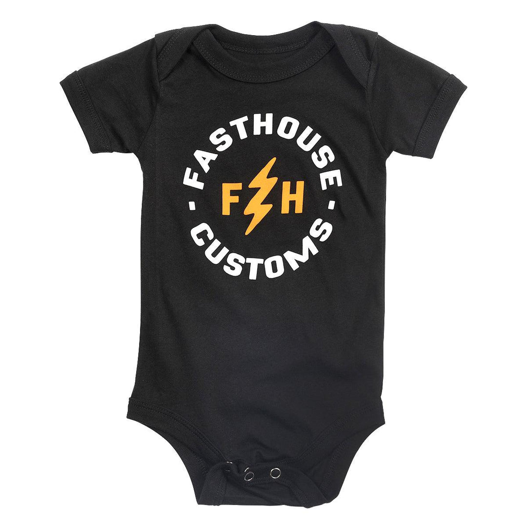 Fasthouse Infant Easy Rider Onesie - Black - Motor Psycho Sport