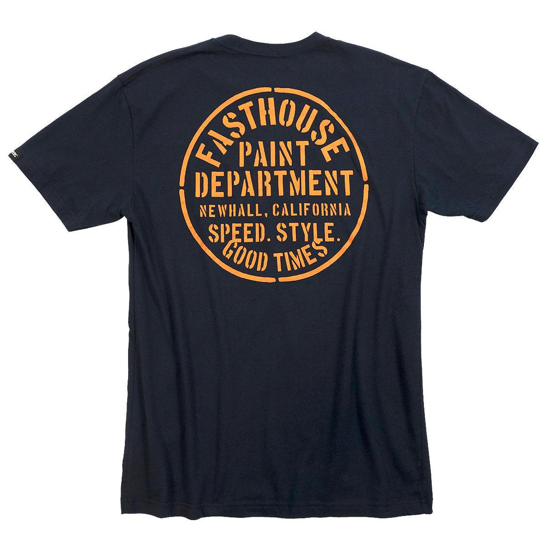 Fasthouse Paint Dept. Tee - Navy - Motor Psycho Sport