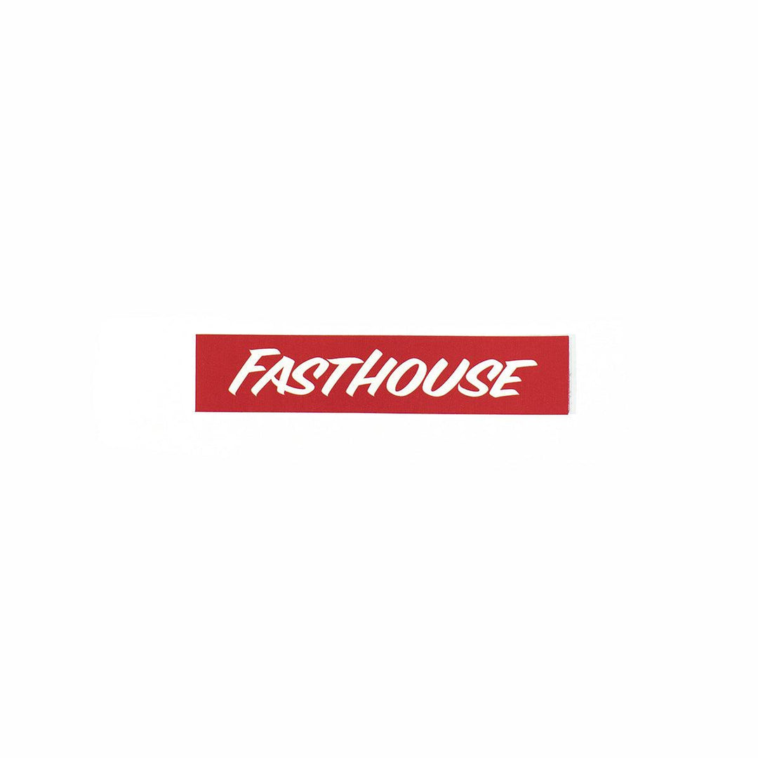 Fasthouse Red Logo Sticker - Motor Psycho Sport