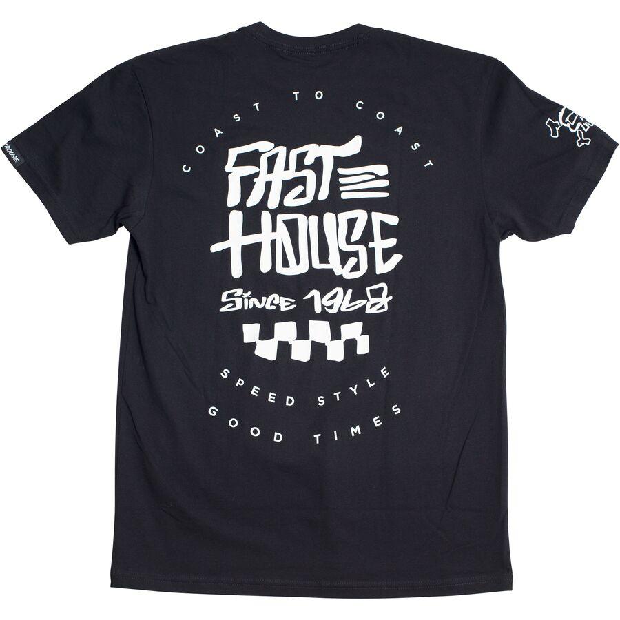 Fasthouse Slack Tee - Black - Motor Psycho Sport