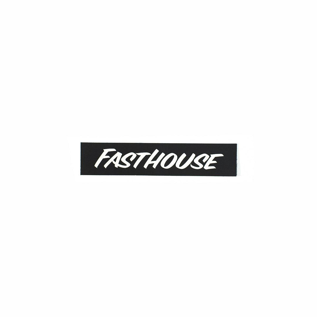 Fasthouse Small Black Logo Sticker - Motor Psycho Sport