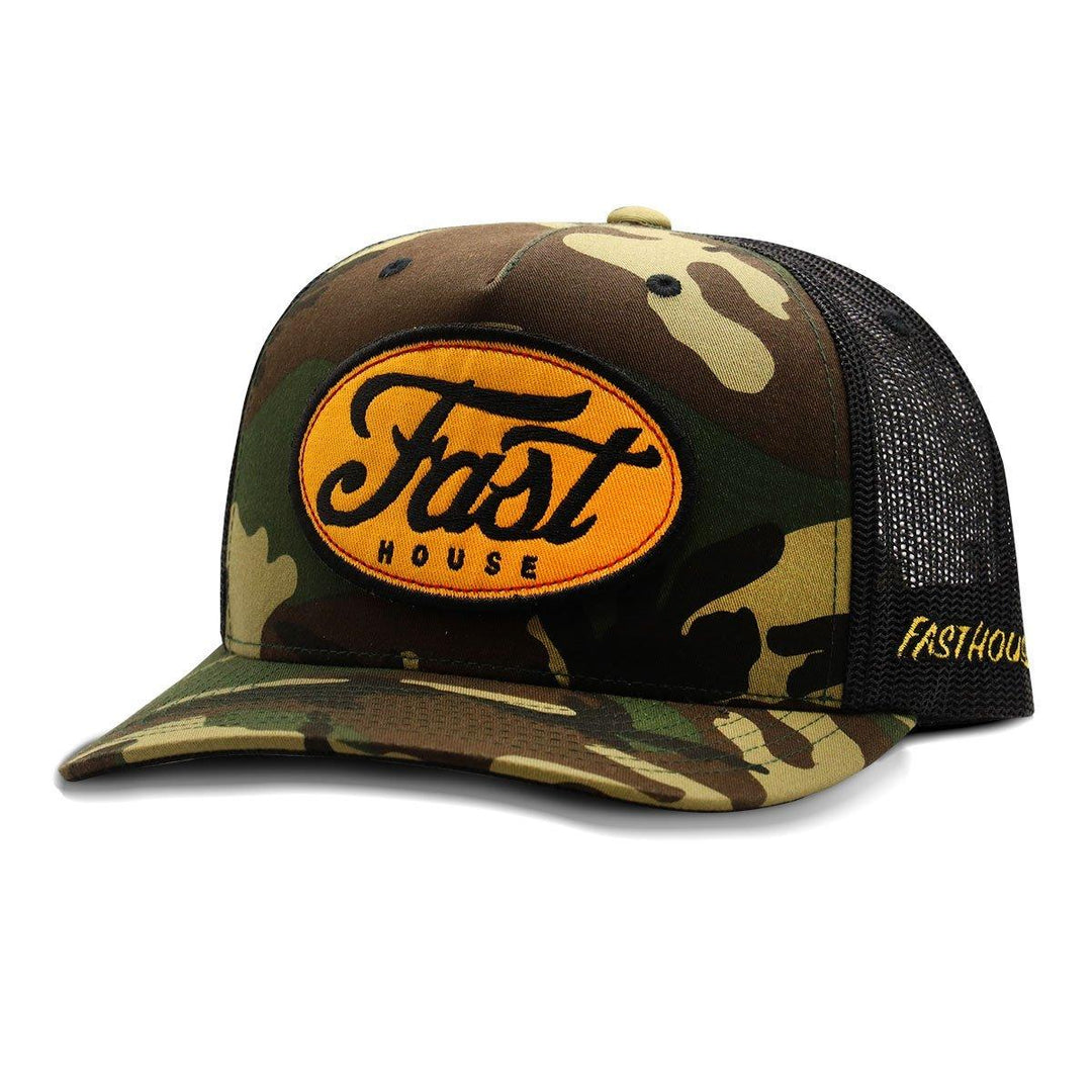 Fasthouse Station Hat - Camo - Motor Psycho Sport