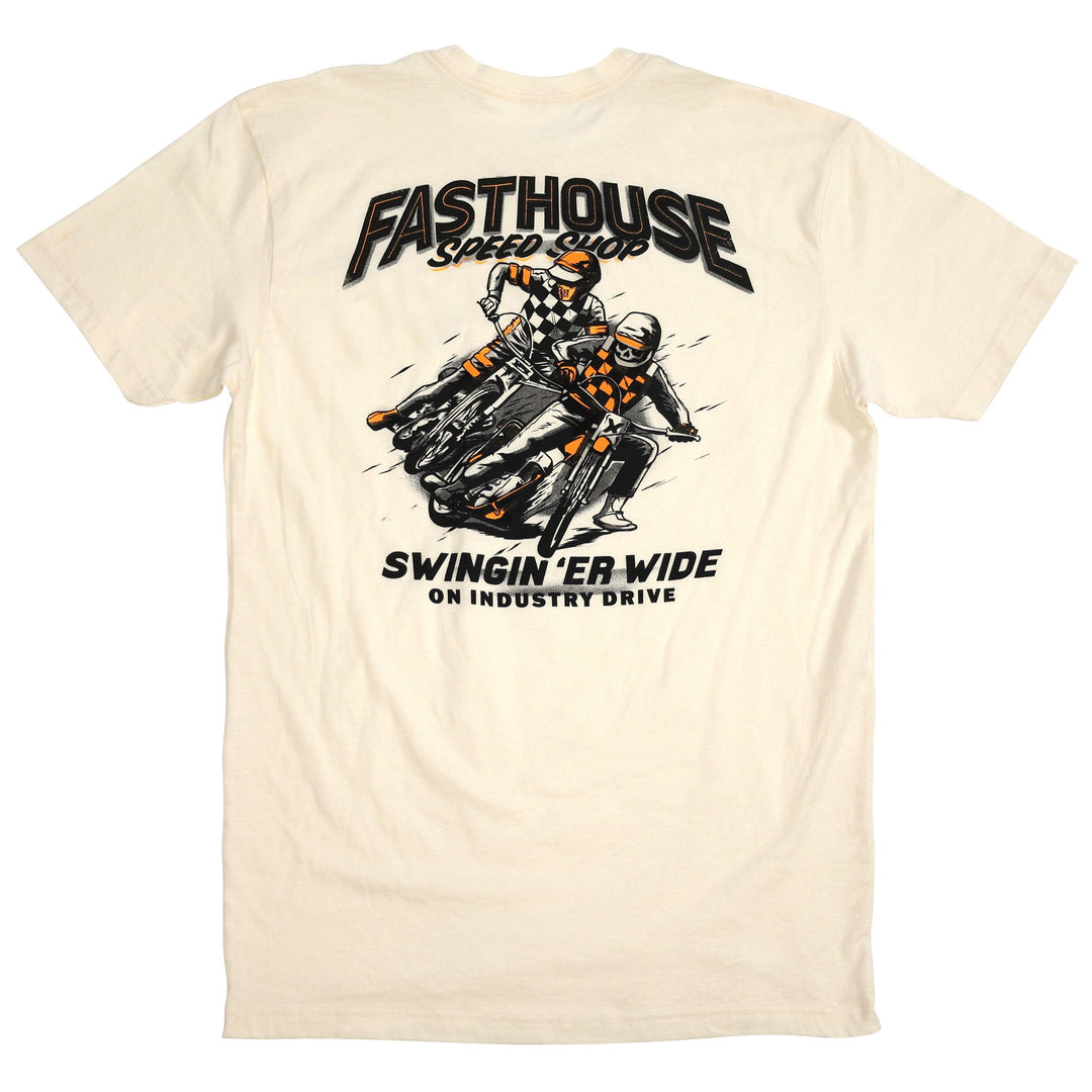 Fasthouse Tracker Tee - Natural - Motor Psycho Sport