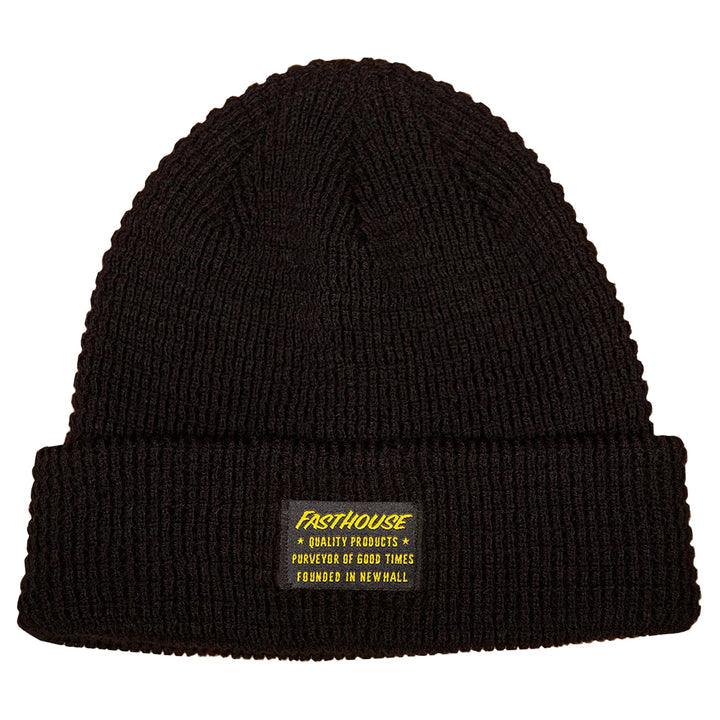 Fasthouse Waffle Beanie - Black - Motor Psycho Sport