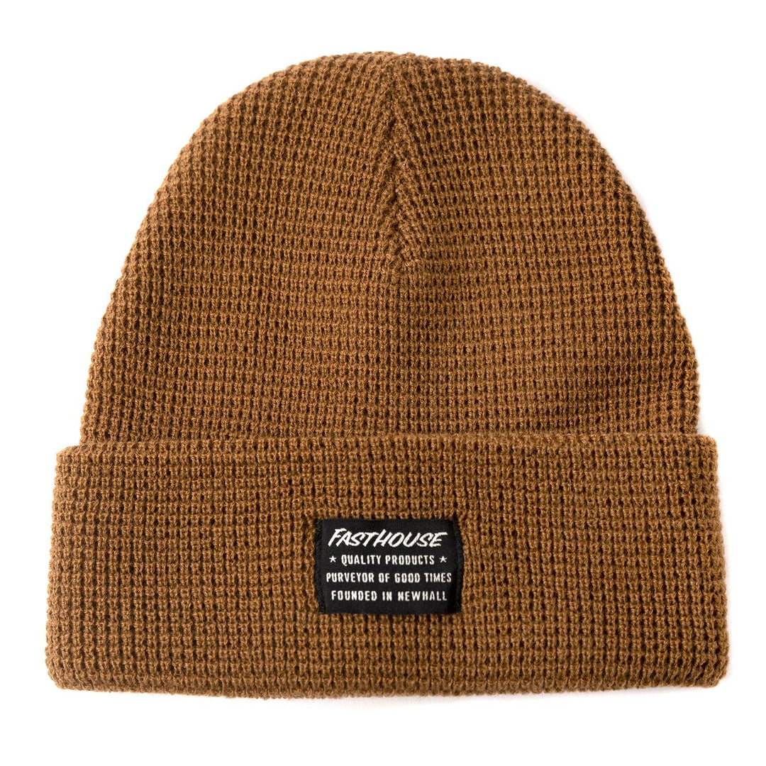 Fasthouse Waffle Beanie - Camel - Motor Psycho Sport