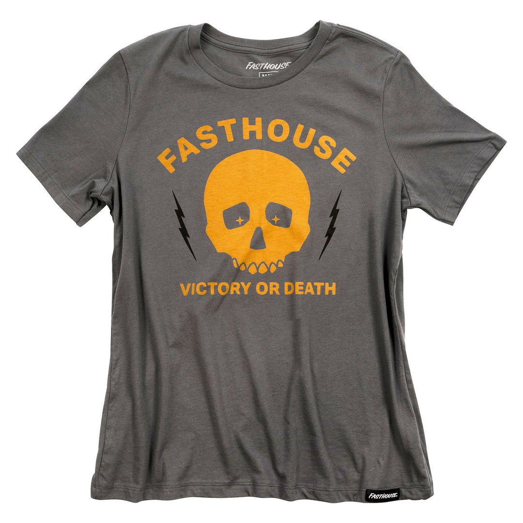 Fasthouse Women's Victory Tee - Graphite - Motor Psycho Sport