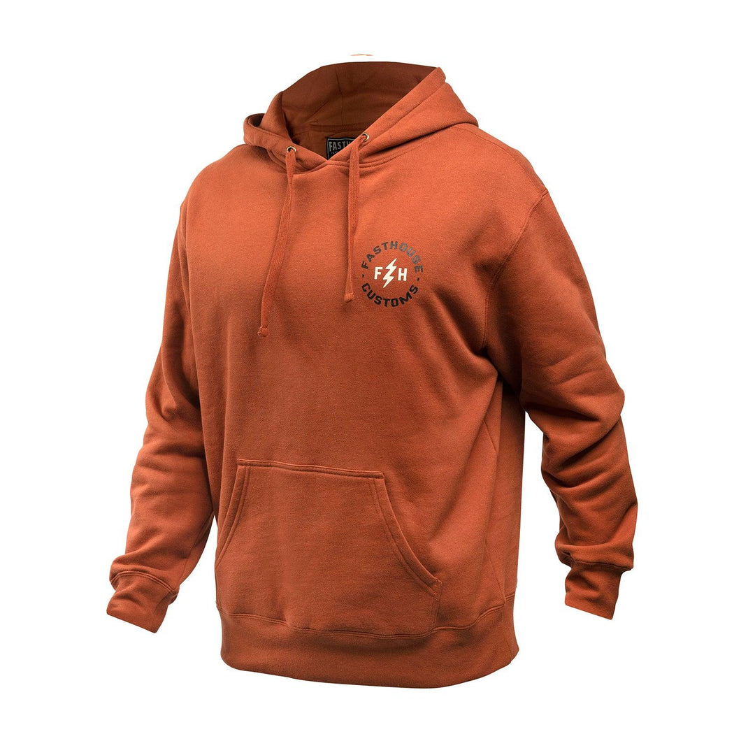 Fasthouse Youth Easy Rider Hooded Pullover - Rust - Motor Psycho Sport