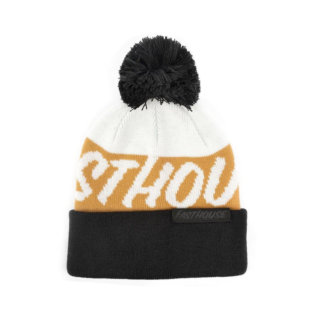 Fasthouse Youth Fastball Beanie - Cream/Black - Motor Psycho Sport