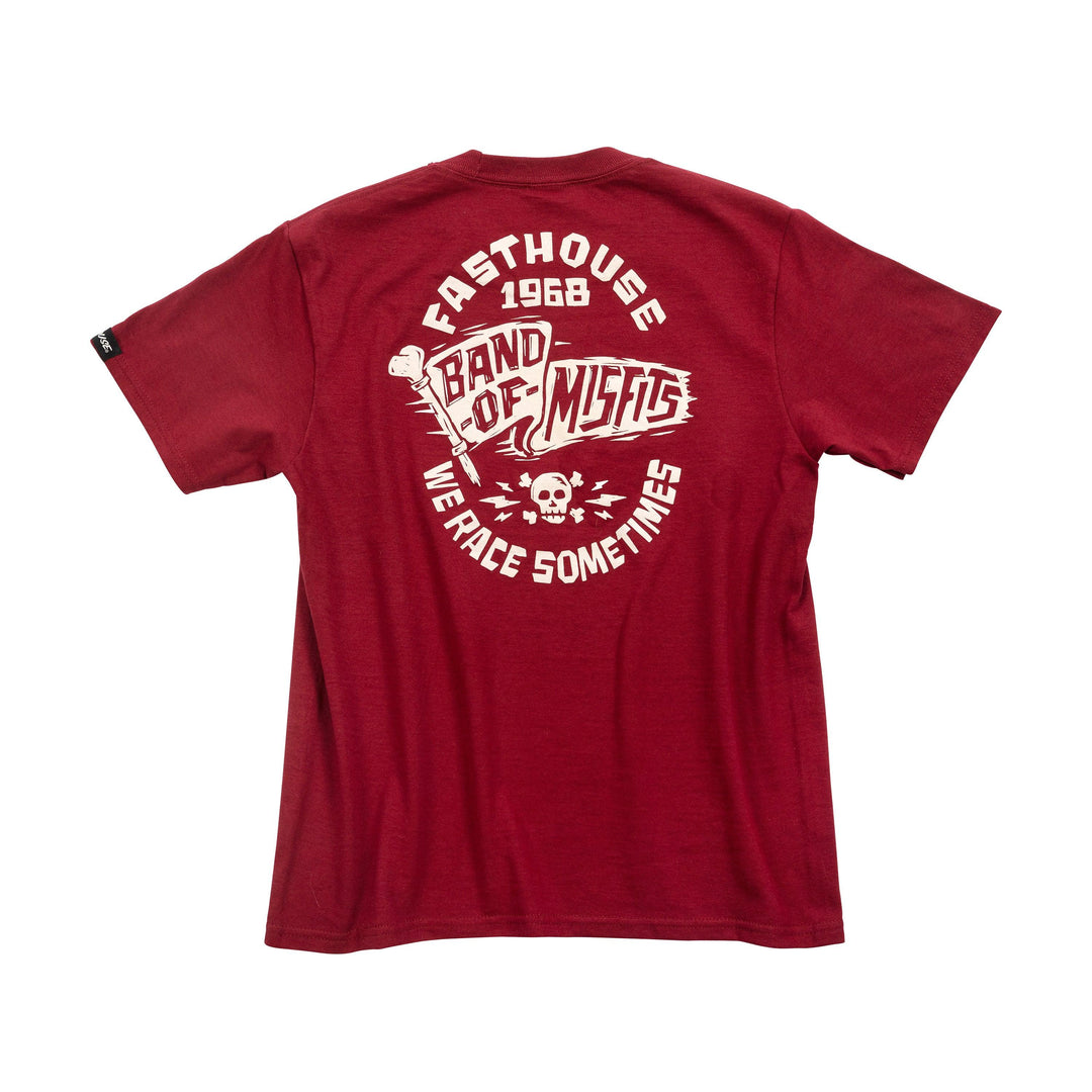 Fasthouse Youth Marauder Tee - Cardinal - Motor Psycho Sport