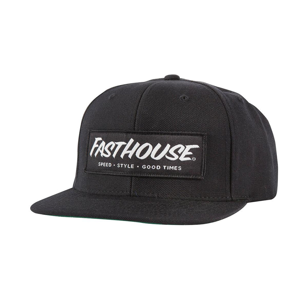 Fasthouse Youth Speed Style Hat - Black - Motor Psycho Sport