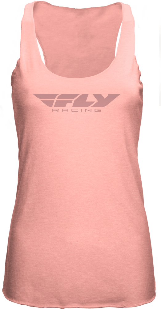 Fly Racing Women's Fly Corporate Tank Peach - Motor Psycho Sport