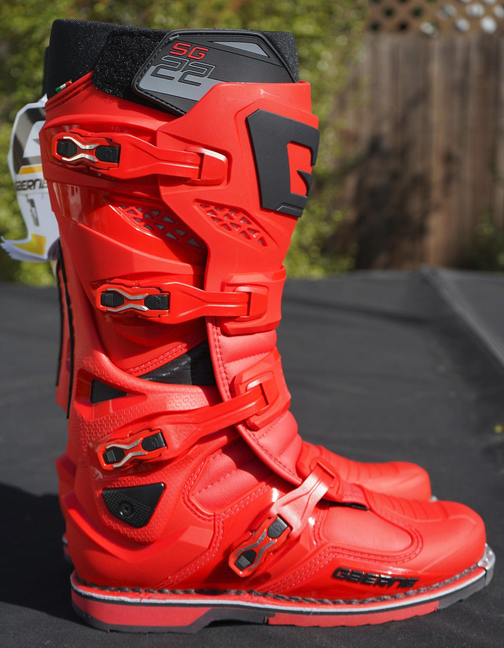 Gaerne SG-22 Boots - Red - Motor Psycho Sport