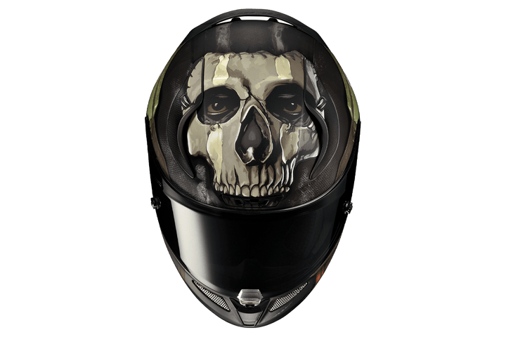 HJC RPHA 11 Pro Ghost Call of Duty Helmet - MC-34SF COD Graphic - Motor Psycho Sport