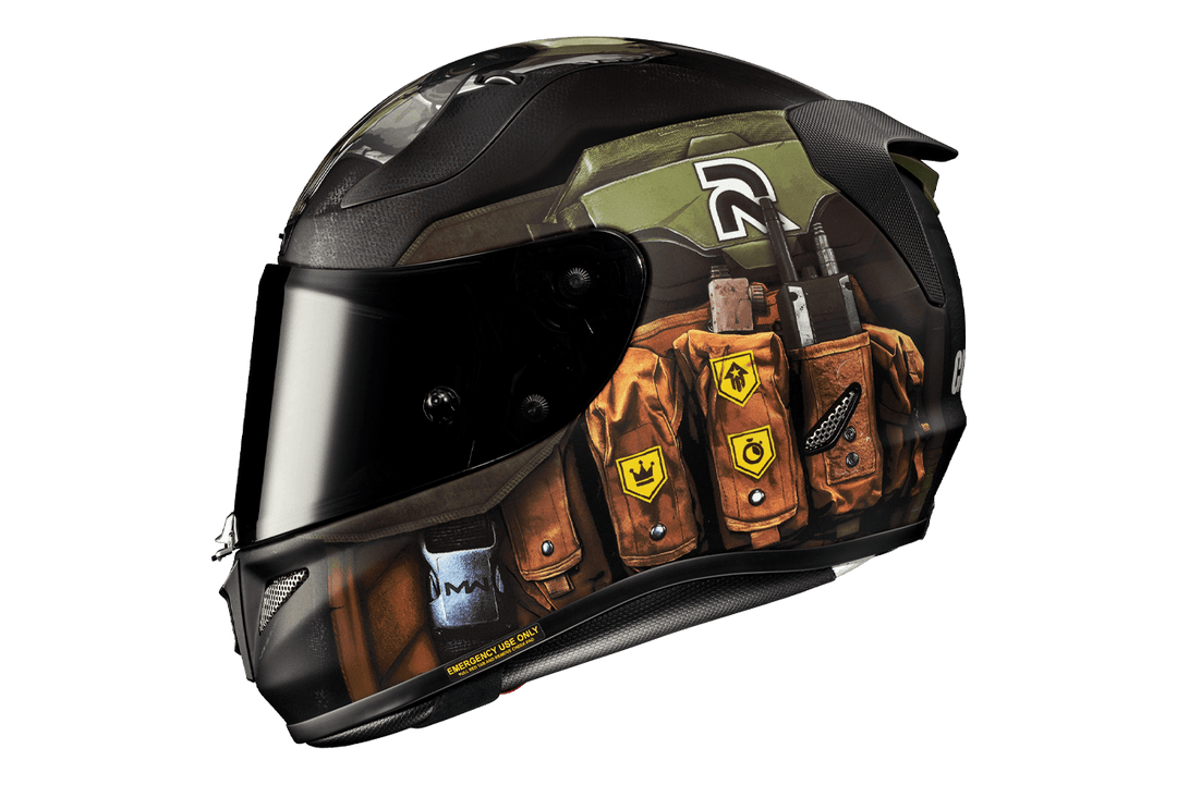 HJC RPHA 11 Pro Ghost Call of Duty Helmet - MC-34SF COD Graphic - Motor Psycho Sport