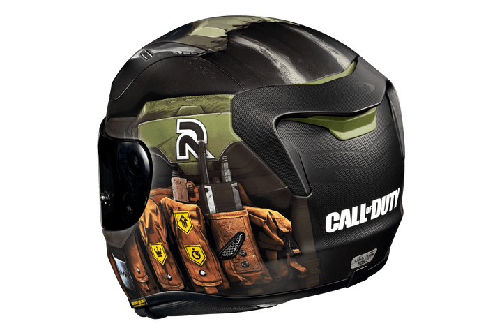 HJC RPHA 11 Pro Ghost Call of Duty Helmet - MC-34SF COD Graphic - Motor Psycho Sport