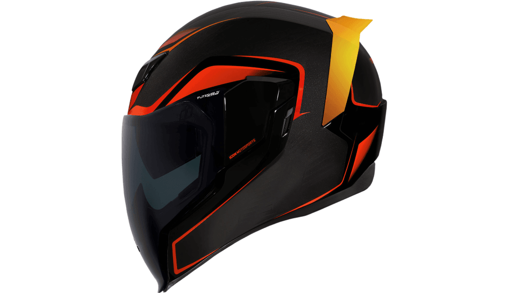 Icon Airflite Crosslink Red Helmet