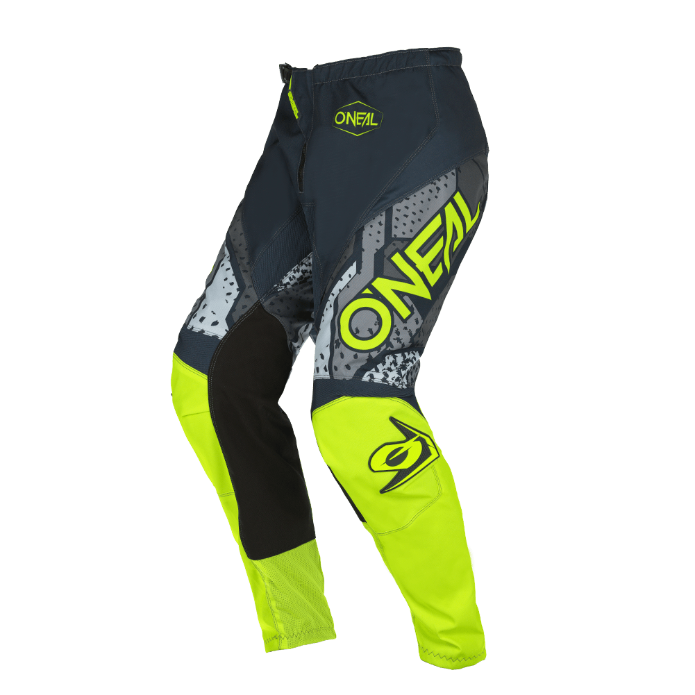 O'Neal Element Camo Pant Gray/Neon Yellow - Motor Psycho Sport