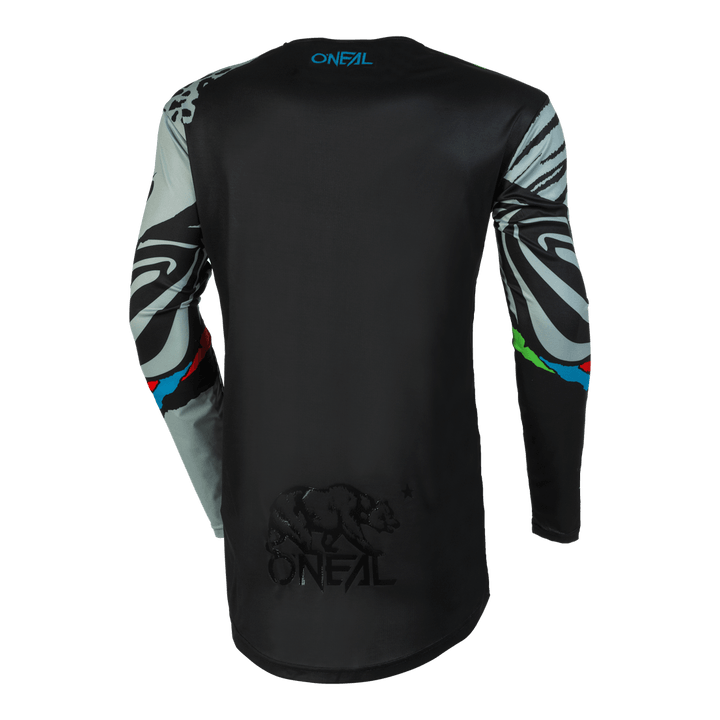 O'Neal Mayhem Wild V.23 Jersey Black/Gray - Motor Psycho Sport