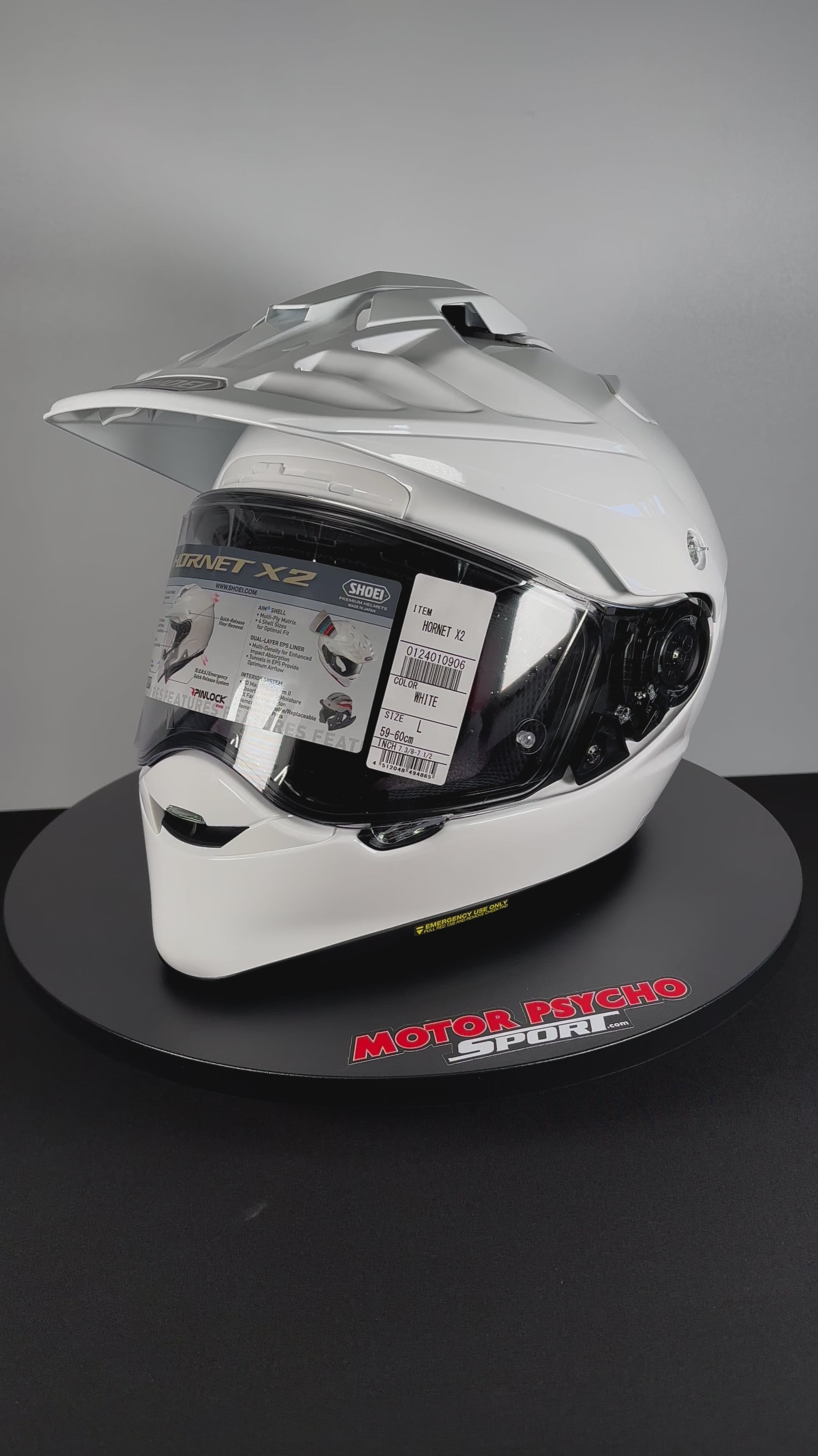 Casco orders shoei hornet adv