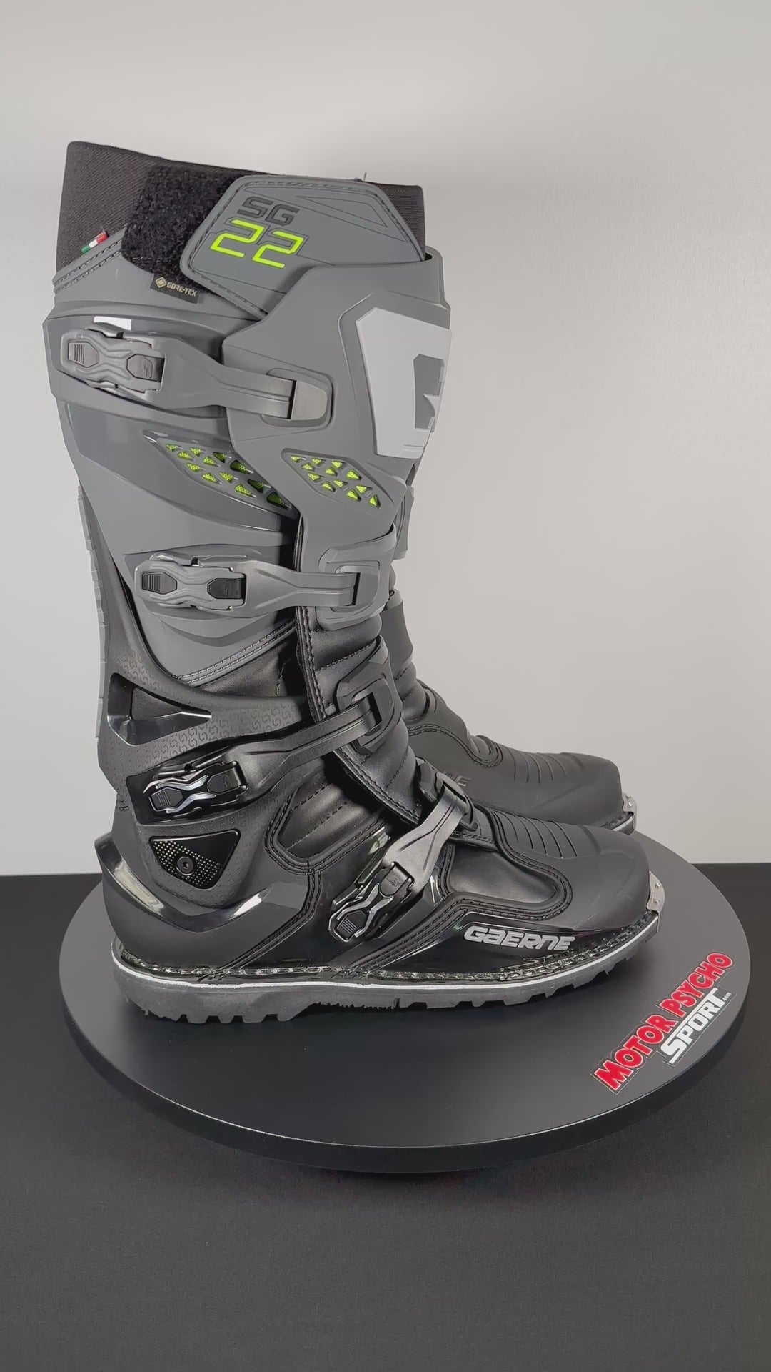 Gaerne SG-22 Gore-Tex Enduro Boots - Anthracite (O'Neal Warehouse)