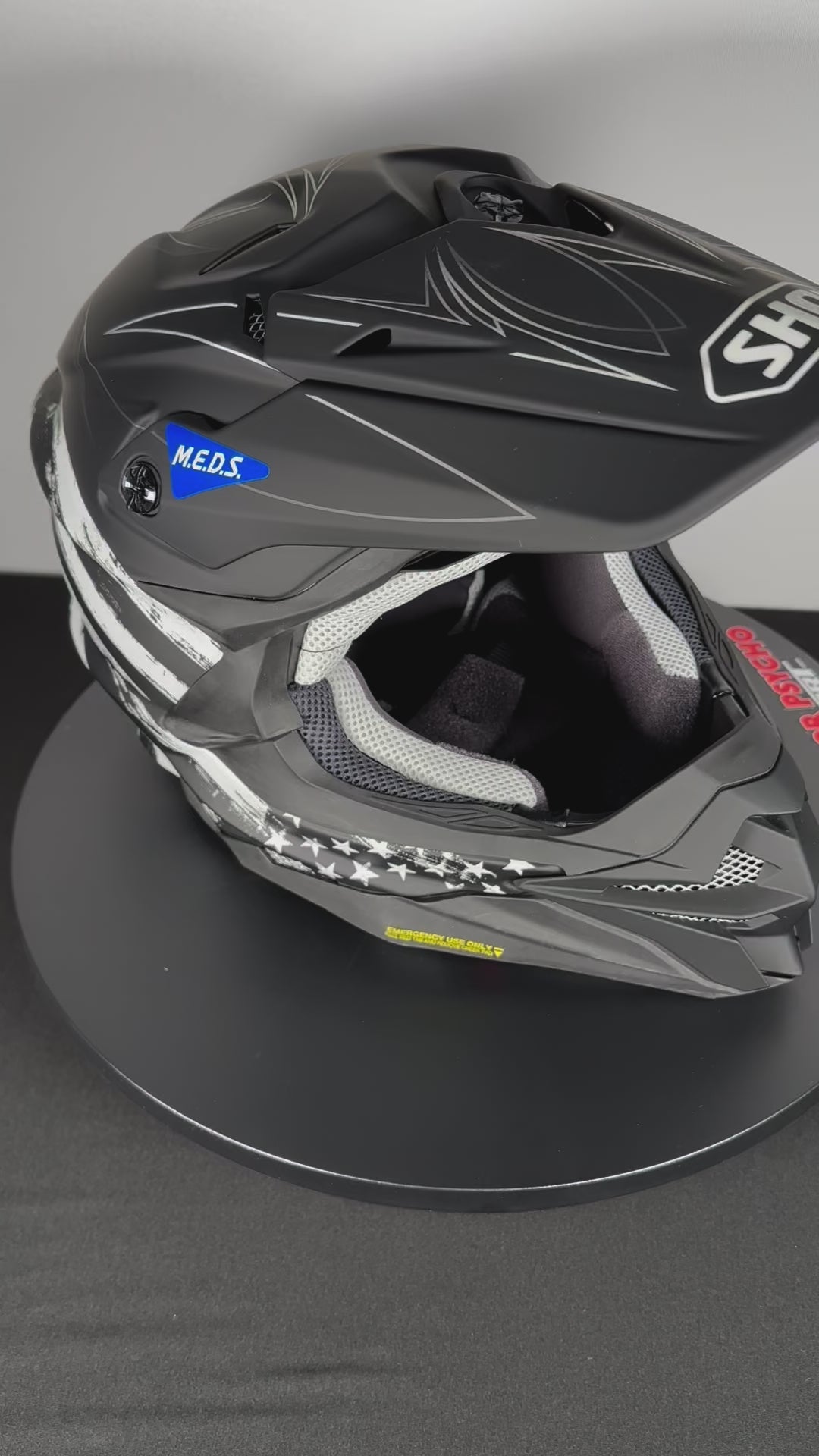 Shoei VFX-EVO Faithful Helmet - TC-5 Matte Black/Gray/White