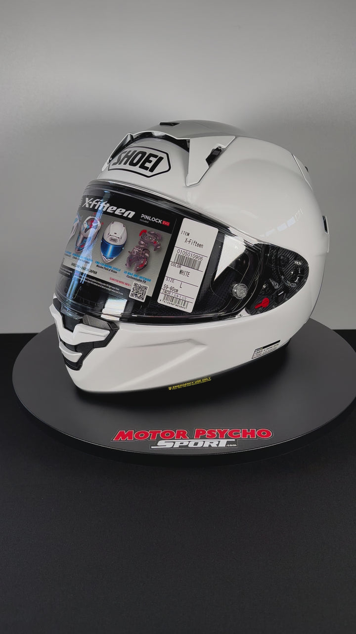 Shoei X-15 Helmet - White