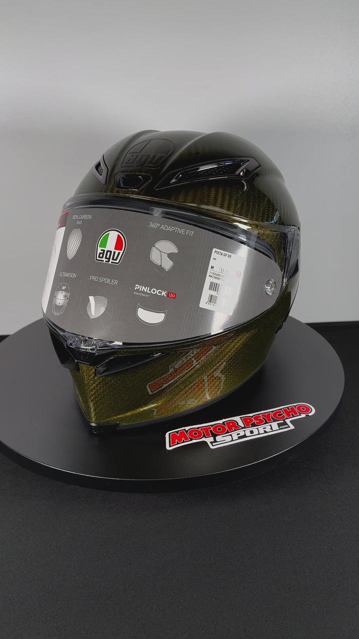 AGV Pista GP RR Helmet - Oro Limited Edition - Size Medium - OPEN BOX BLEM