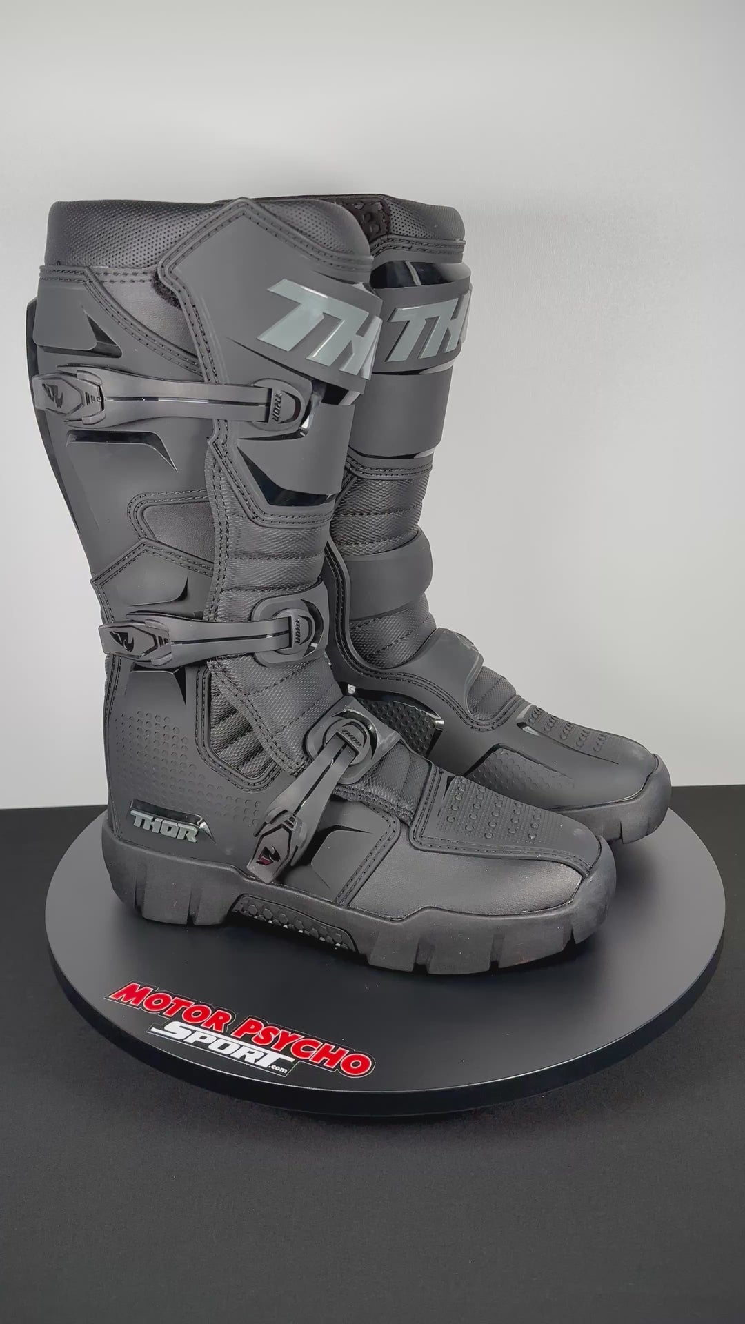 Thor Radial MX Boots - Black