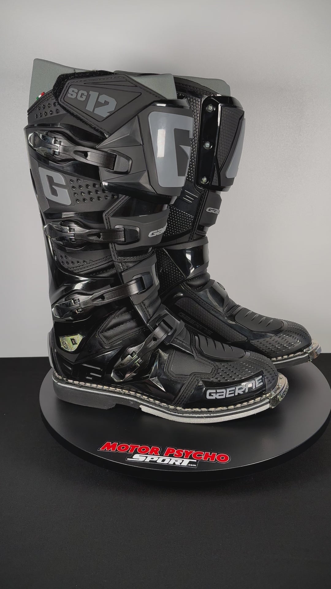 Gaerne SG-12 Boots - Black - Size 10 - OPEN BOX