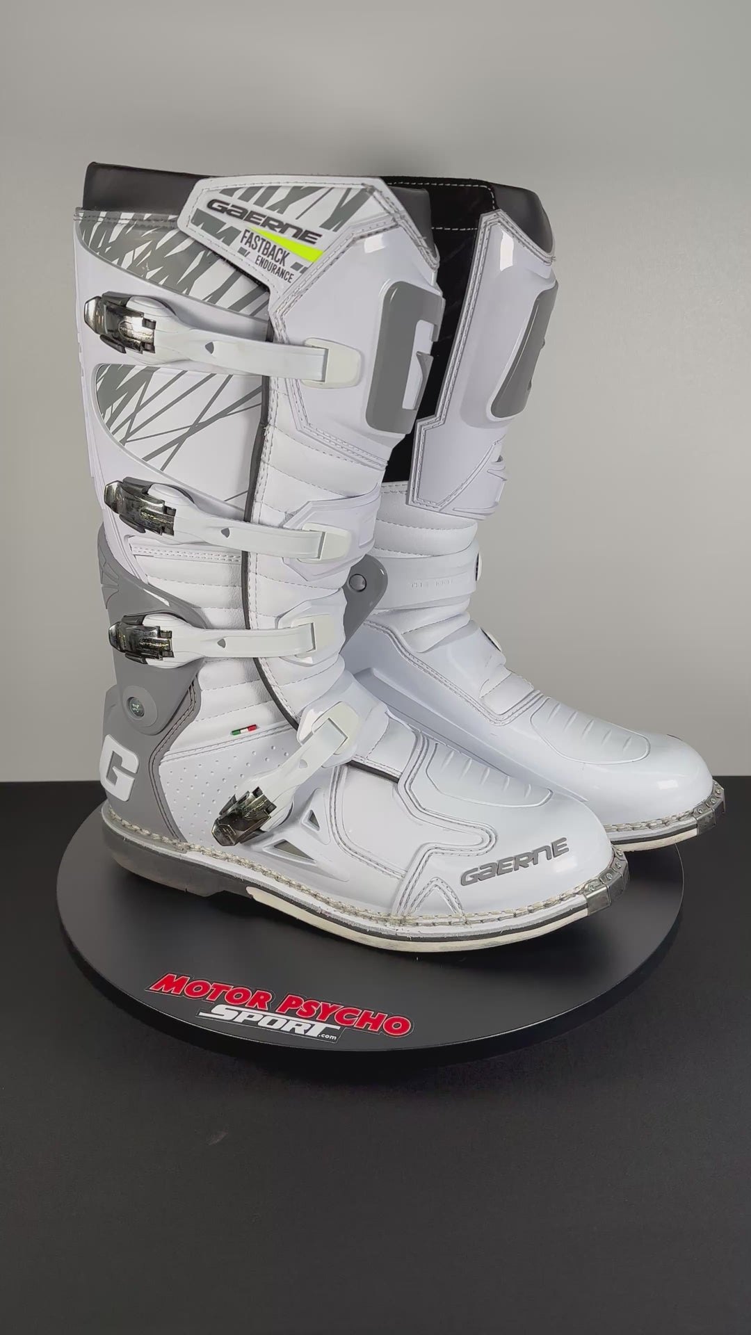 Gaerne Fastback Endurance Boots - White