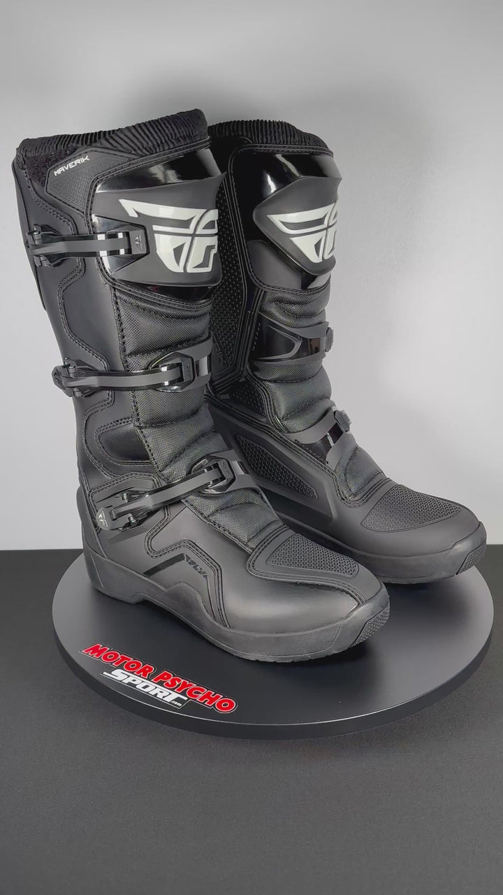 Fly Racing Maverik Boots - Black