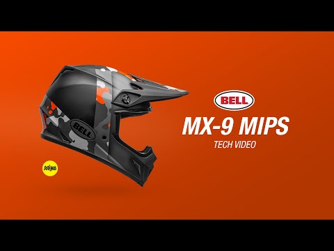 Bell MX-9 MIPS Helmet - Fasthouse Prospect Matte Black/White