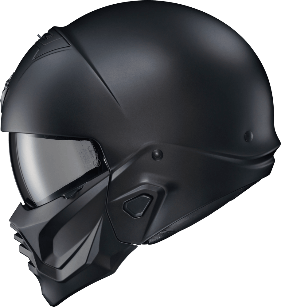 Scorpion Exo Covert 2 Open-Face Helmet Matte Black - Motor Psycho Sport