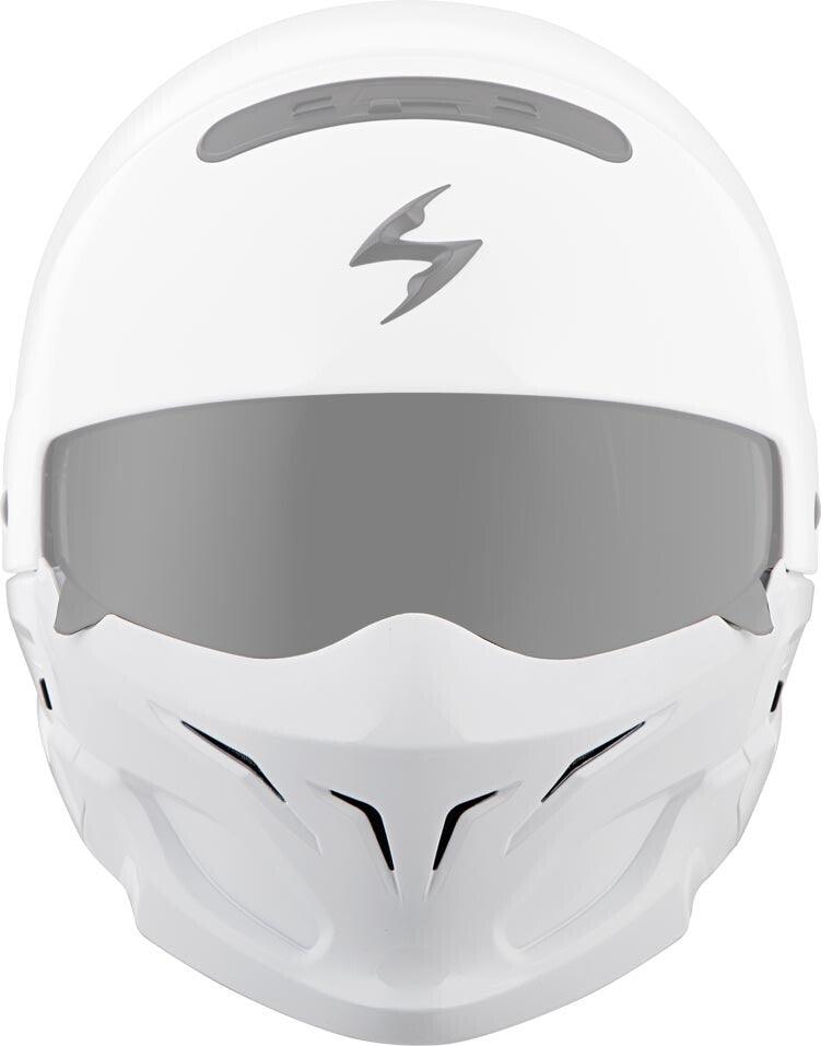 Scorpion Exo Covert Face Mask White - Motor Psycho Sport