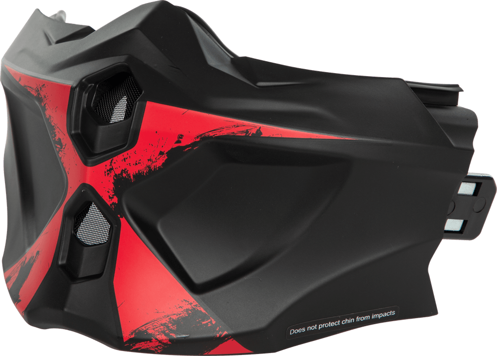 Scorpion Exo Covert X Face Mask Ray Matte Red - Motor Psycho Sport