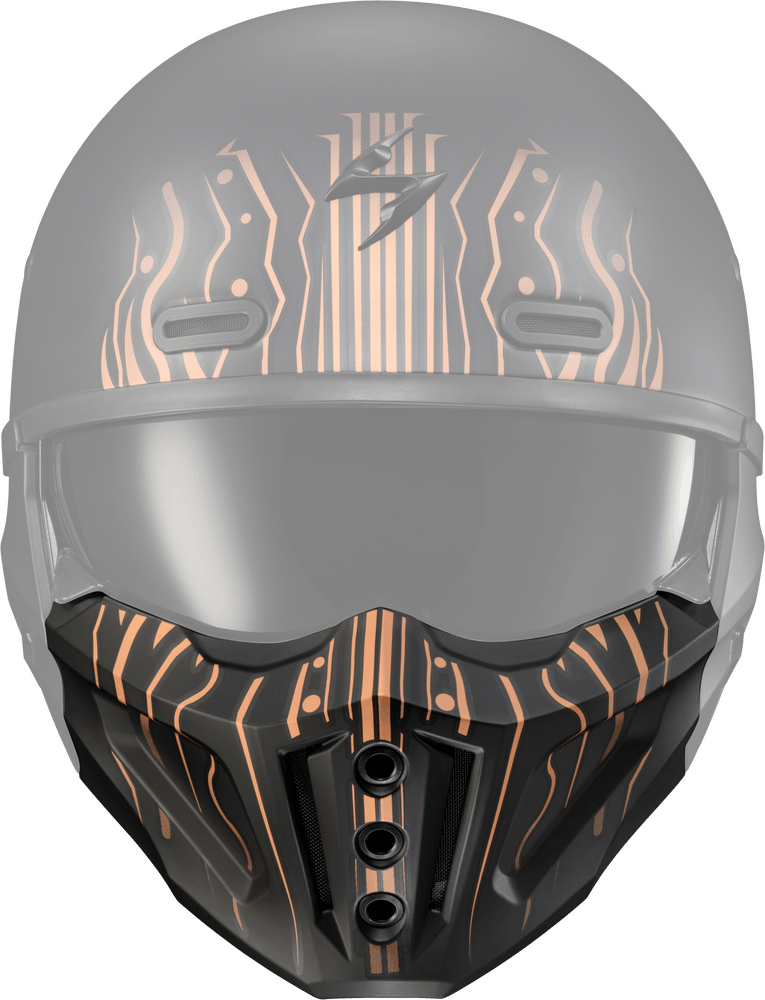 Scorpion Exo Covert X Face Mask Tribe Copper - Motor Psycho Sport