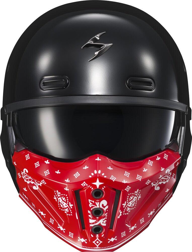 Scorpion Exo Covert X Mask Bandana Gloss Red - Motor Psycho Sport