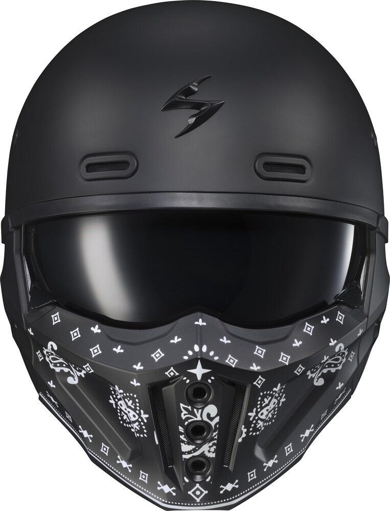 Scorpion Exo Covert X Mask Bandana Matte Black - Motor Psycho Sport