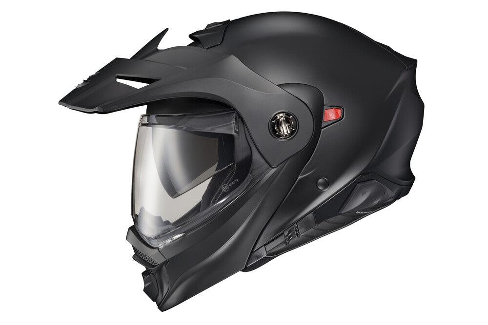 Scorpion Exo EXO-AT960 Exo-Com Modular Helmet Matte Black - Motor Psycho Sport