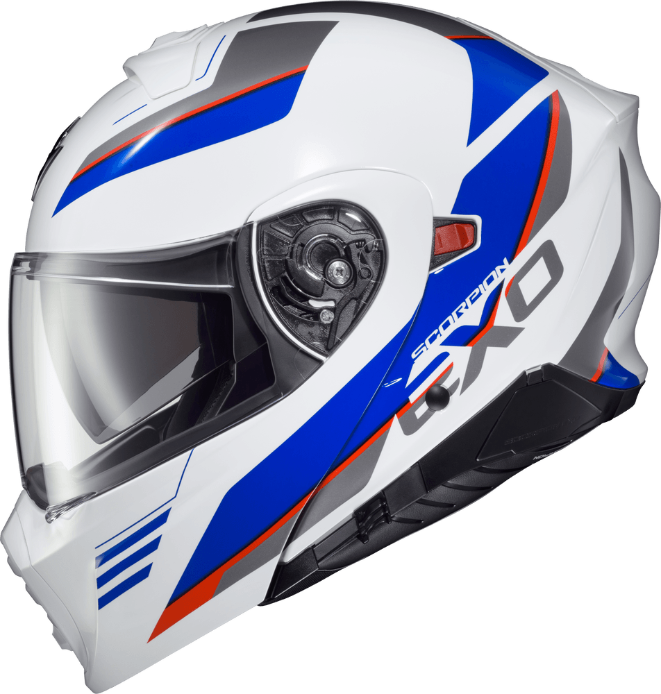 Scorpion Exo Exo-GT930 Transformer Helmet Modulus White - Motor Psycho Sport