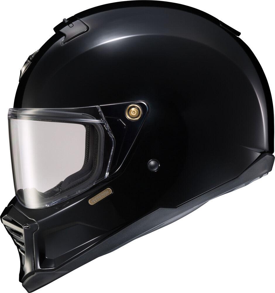 Scorpion Exo Exo-HX1 Full-Face Helmet Gloss Black - Motor Psycho Sport