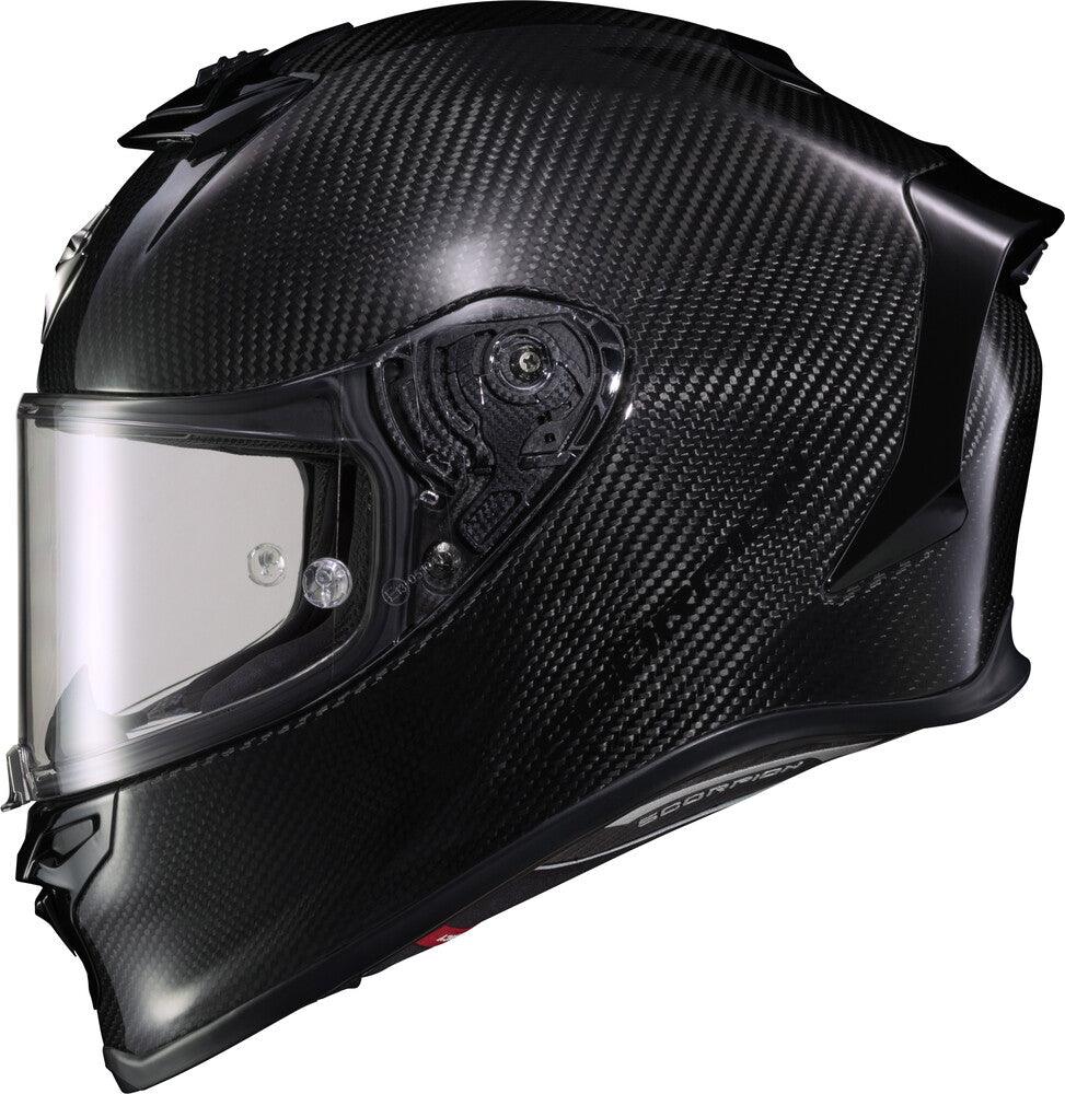 Scorpion Exo Exo-R1 Air Full Face Helmet Carbon Gloss Black - Motor Psycho Sport