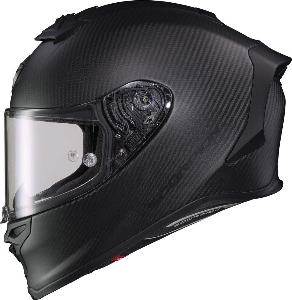 Scorpion Exo Exo-R1 Air Full Face Helmet Carbon Matte Black - Motor Psycho Sport