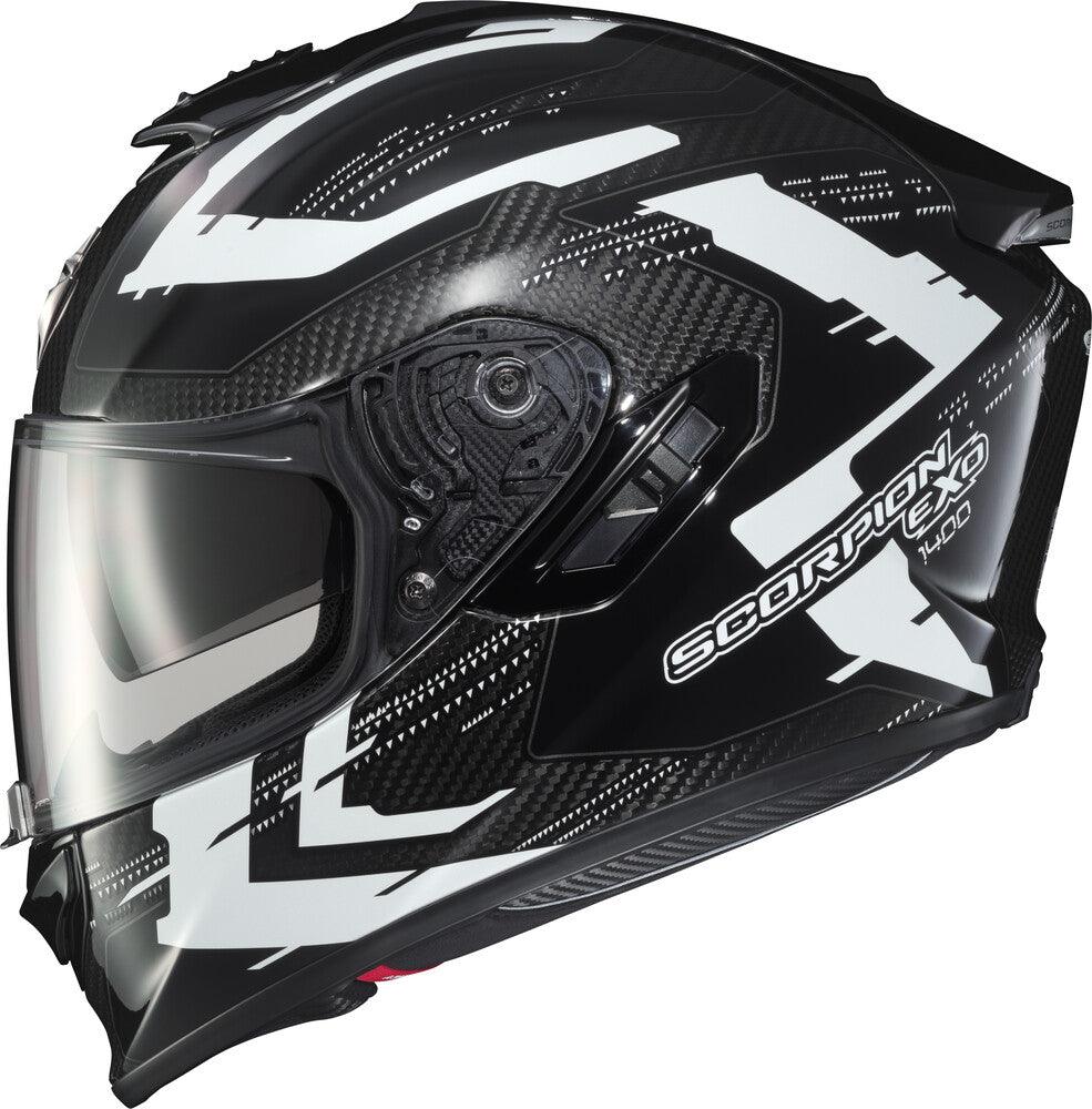 Scorpion Exo EXO-ST1400 Carbon Helmet Caffeine White - Motor Psycho Sport