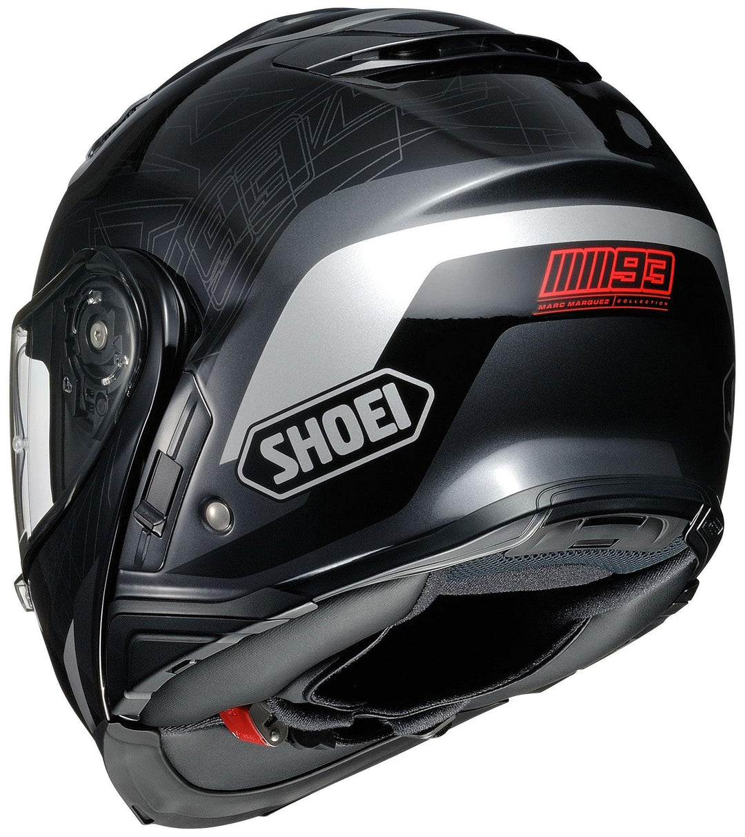 Shoei Neotec II MM93 Collection 2-Way Modular Helmet - TC-5 Black/Gray/Silver - Size XL - OPEN BOX - Motor Psycho Sport