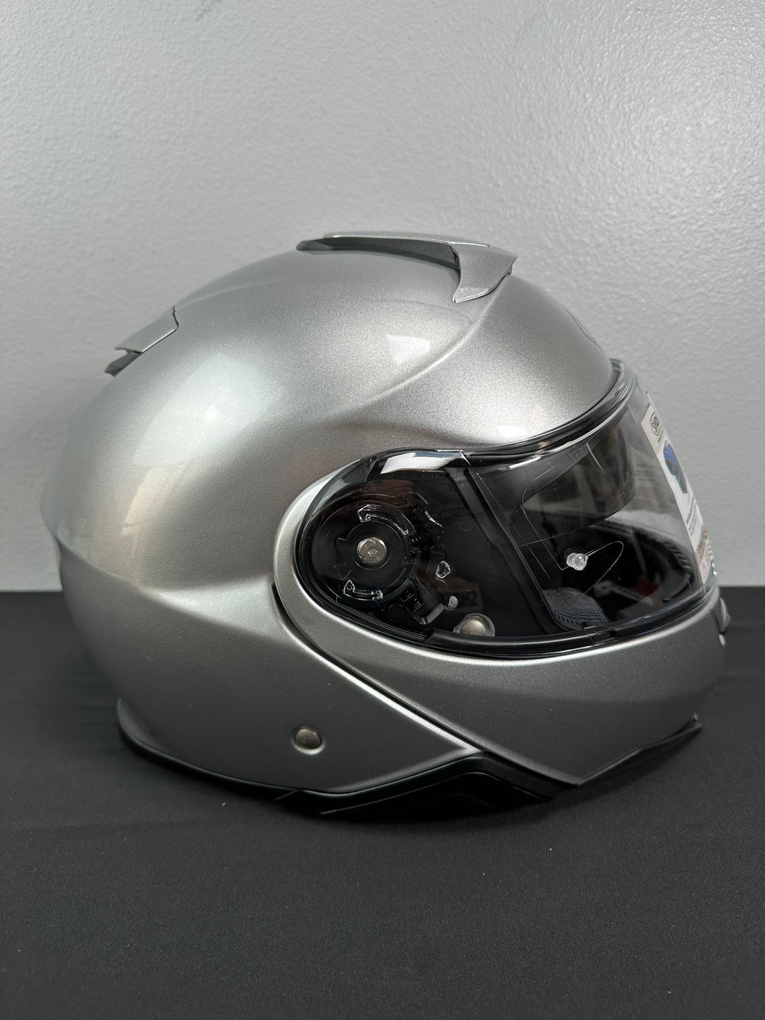 Shoei Neotec II Modular Helmet - Silver - Size XL - OPEN BOX - Motor Psycho Sport