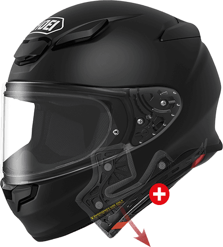 Shoei RF-1400 Helmet - Gloss Black - Size Small - OPEN BOX - Motor Psycho Sport