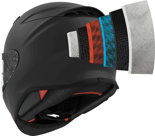 Shoei RF-1400 Helmet - Matte Blue - Size Large - OPEN BOX - Motor Psycho Sport